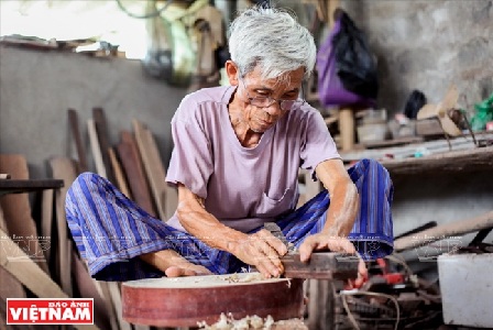Dao Xa, una aldea donde fabrican instrumentos musicales tradicionales